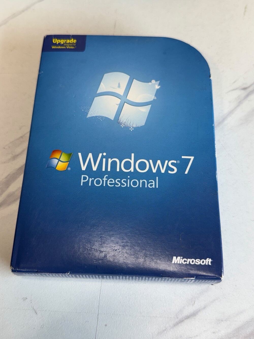Microsoft Windows 7 Professional Upgrade 32/64 Bit DVD FQC-00130 w/ Key